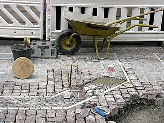 Belægning til indkørsel, terrasse og sti